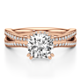 Naples Lab-Grown Diamond Ring - Detail View - Vowmira lab-grown diamond jewelry