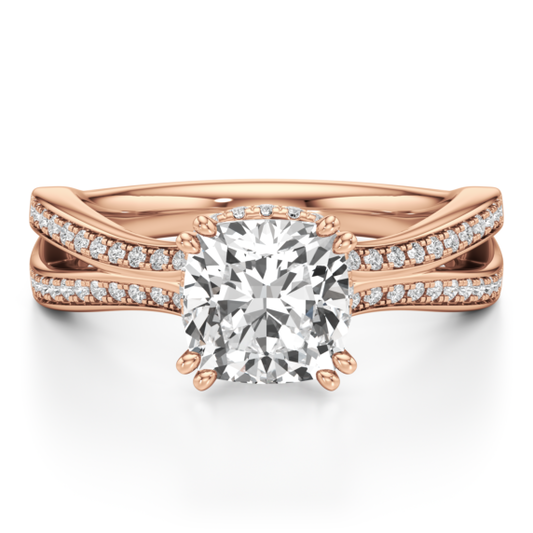 Naples Lab-Grown Diamond Ring - Main View - Vowmira lab-grown diamond jewelry