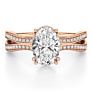 Naples Lab-Grown Diamond Ring - Detail View - Vowmira lab-grown diamond jewelry