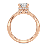 Naples Lab-Grown Diamond Ring - Side View