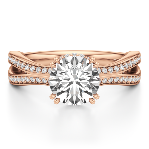 Naples Lab-Grown Diamond Ring - Main View - Vowmira lab-grown diamond jewelry
