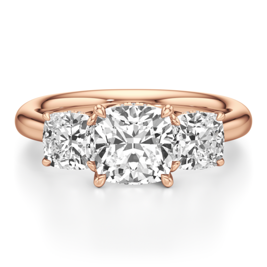 Nice Lab-Grown Diamond Ring - Main View - Vowmira lab-grown diamond jewelry
