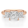 Nice Lab-Grown Diamond Ring - Side View