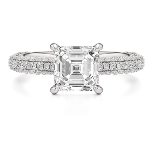 Emerson Lab-Grown Diamond Ring - Main View - Vowmira lab-grown diamond jewelry