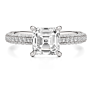 Emerson Lab-Grown Diamond Ring - Side View - Vowmira lab-grown diamond jewelry