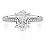 Emerson Oval Lab-Grown Diamond Ring - View 2