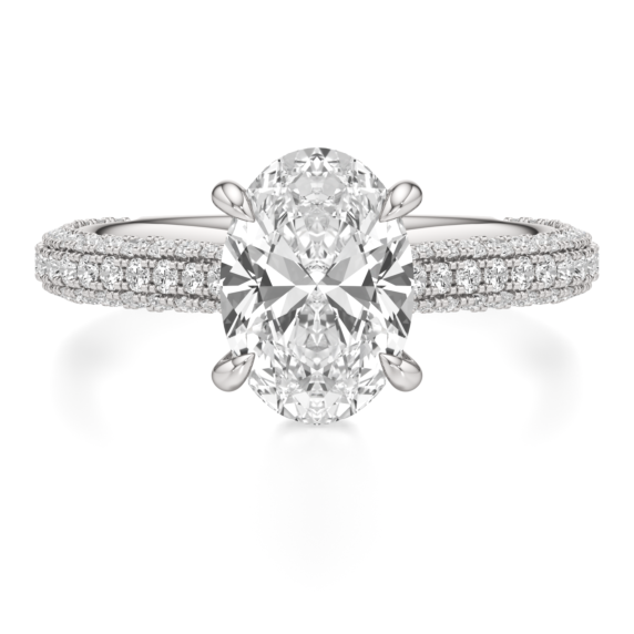 Emerson Oval Lab-Grown Diamond Ring - Main View