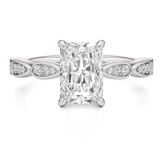 Zoe Lab-Grown Diamond Ring - Main View - Vowmira lab-grown diamond jewelry