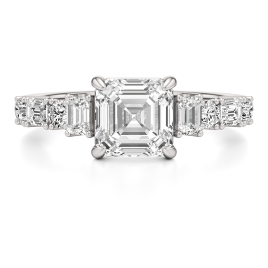 Arabella Lab-Grown Diamond Ring - Main View - Vowmira lab-grown diamond jewelry