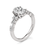 Arabella Oval Lab-Grown Diamond Ring - Detail View