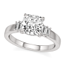 Kendall Cushion Cut Lab-Grown Diamond Ring - Side View