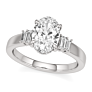 Kendall Oval Lab-Grown Diamond Ring - Side View
