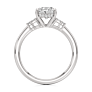 Kendall Oval Lab-Grown Diamond Ring - Detail View