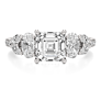 Medusa Lab-Grown Diamond Ring - Side View - Vowmira lab-grown diamond jewelry