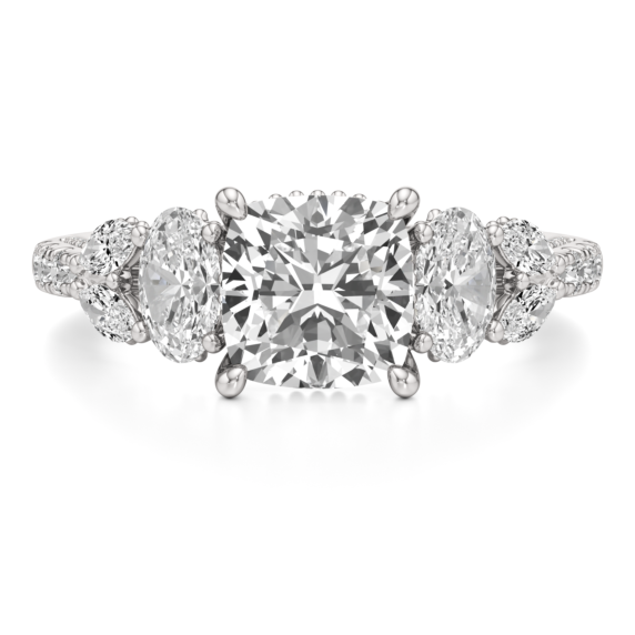 Medusa Cushion Cut Lab-Grown Diamond Ring - Main View