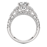 Medusa Cushion Cut Lab-Grown Diamond Ring - Detail View
