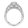 Medusa Marquise Cut Lab-Grown Diamond Ring - Side View - Vowmira lab-grown diamond jewelry