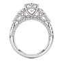 Medusa Oval Lab-Grown Diamond Ring - Detail View