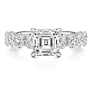 Gladiolus Lab-Grown Diamond Ring - Side View