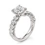 Gladiolus Lab-Grown Diamond Ring - Detail View