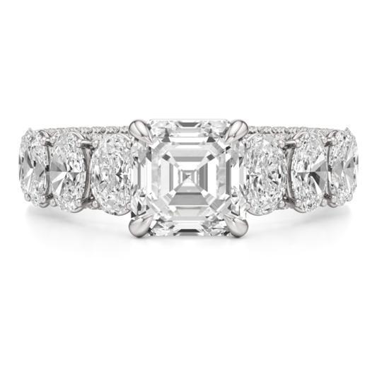 Palmer Lab-Grown Diamond Ring - Main View - Vowmira lab-grown diamond jewelry