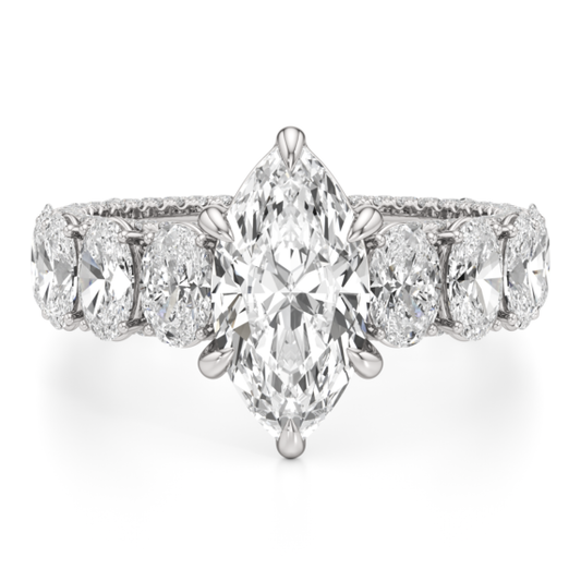 Palmer Lab-Grown Diamond Ring - Main View - Vowmira lab-grown diamond jewelry