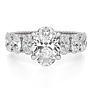Palmer Lab-Grown Diamond Ring - Side View - Vowmira lab-grown diamond jewelry