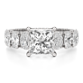 Palmer Lab-Grown Diamond Ring - Side View - Vowmira lab-grown diamond jewelry