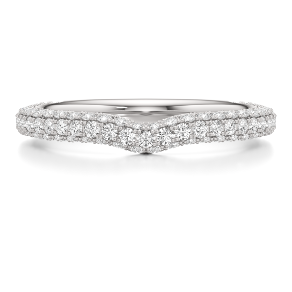 Emerson Lab-Grown Diamond Band - Main View - Vowmira lab-grown diamond jewelry