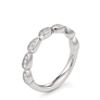 Zoe Lab-Grown Diamond Band - Side View - Vowmira lab-grown diamond jewelry