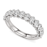 Gladiolus Lab-Grown Diamond Band - View 2
