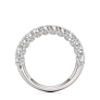 Gladiolus Lab-Grown Diamond Band - Detail View - Vowmira lab-grown diamond jewelry