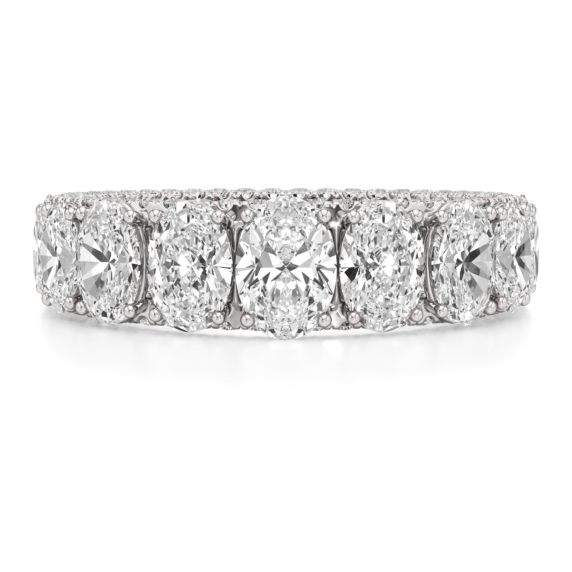 Palmer Lab-Grown Diamond Band - Main View - Vowmira lab-grown diamond jewelry