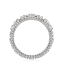 Palmer Lab-Grown Diamond Band - Side View - Vowmira lab-grown diamond jewelry