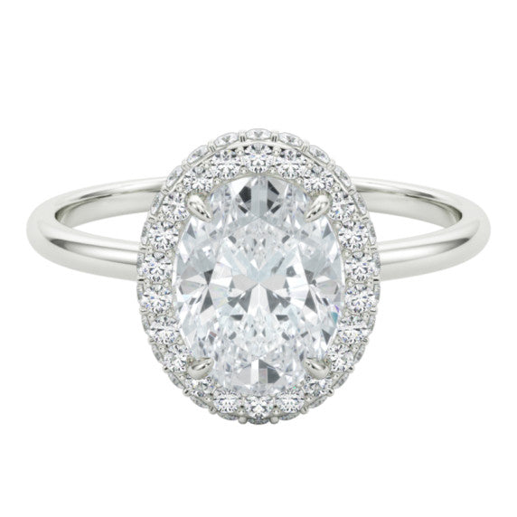 Alexa Lab-Grown Diamond Ring - Main View - Vowmira lab-grown diamond jewelry