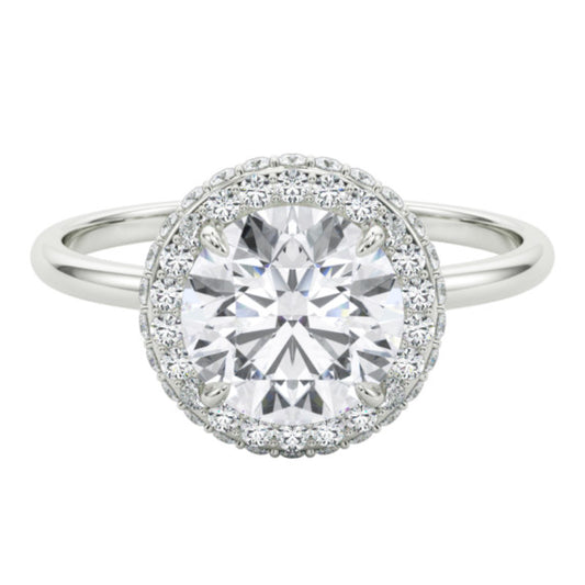 Alexa Lab-Grown Diamond Ring - Main View - Vowmira lab-grown diamond jewelry
