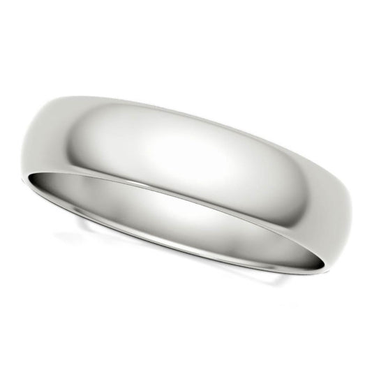 Classic Comfort Fit Domed Wedding Band 2 mm - 8 mm Lab-Grown Diamond Jewelry - Main View - Vowmira lab-grown diamond jewelry