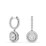 1 5/8 ct. tw. Lyra Drop Lab-Grown Diamond Huggies - View 2 - Vowmira lab-grown diamond jewelry