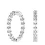 8 ct. tw. Radiant-cut Lab-Grown Diamond Hoops - View 2 - Vowmira lab-grown diamond jewelry