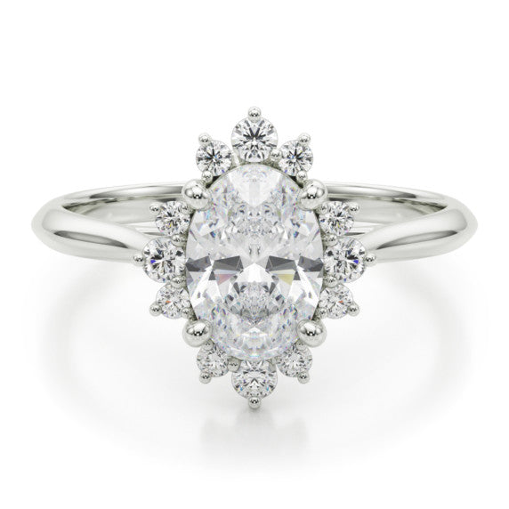 Pirouette Lab-Grown Diamond Ring - Main View - Vowmira lab-grown diamond jewelry