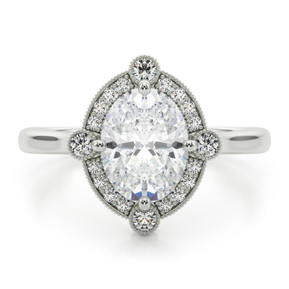 Dorothy Lab-Grown Diamond Ring - Main View - Vowmira lab-grown diamond jewelry