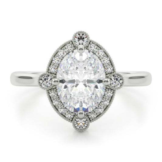 Dorothy Lab-Grown Diamond Ring - Main View - Vowmira lab-grown diamond jewelry