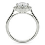 Dorothy Lab-Grown Diamond Ring - Side View - Vowmira lab-grown diamond jewelry