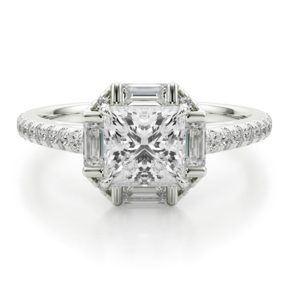Kent Lab-Grown Diamond Ring - Main View - Vowmira lab-grown diamond jewelry