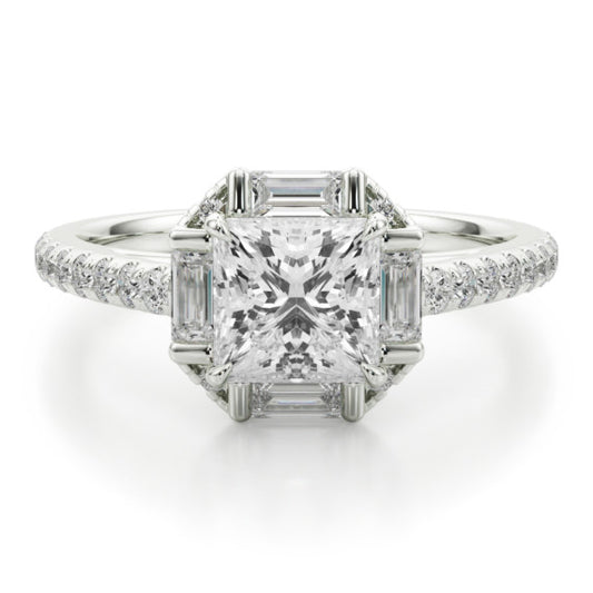 Kent Lab-Grown Diamond Ring - Main View - Vowmira lab-grown diamond jewelry