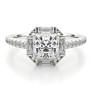 Kent Lab-Grown Diamond Ring - Side View - Vowmira lab-grown diamond jewelry