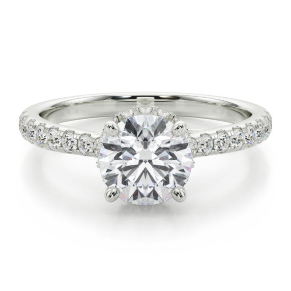 Xana Lab-Grown Diamond Ring - Main View - Vowmira lab-grown diamond jewelry