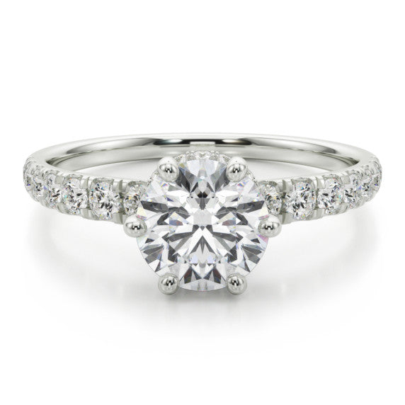 Rachel Lab-Grown Diamond Ring - Main View - Vowmira lab-grown diamond jewelry