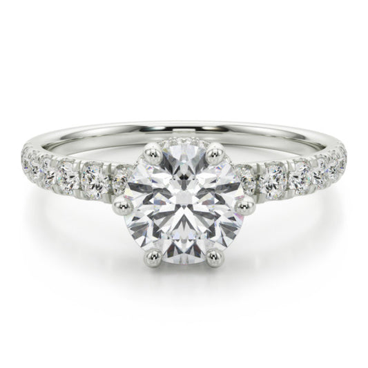 Rachel Lab-Grown Diamond Ring - Main View - Vowmira lab-grown diamond jewelry