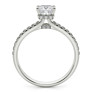 Grace Lab-Grown Diamond Ring - Side View - Vowmira lab-grown diamond jewelry